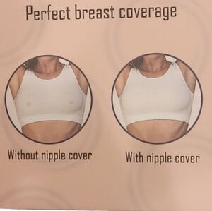 UkamAR Reusable Silicone Nipple Covers – 2 Pairs – Invisible Seamless Coverage